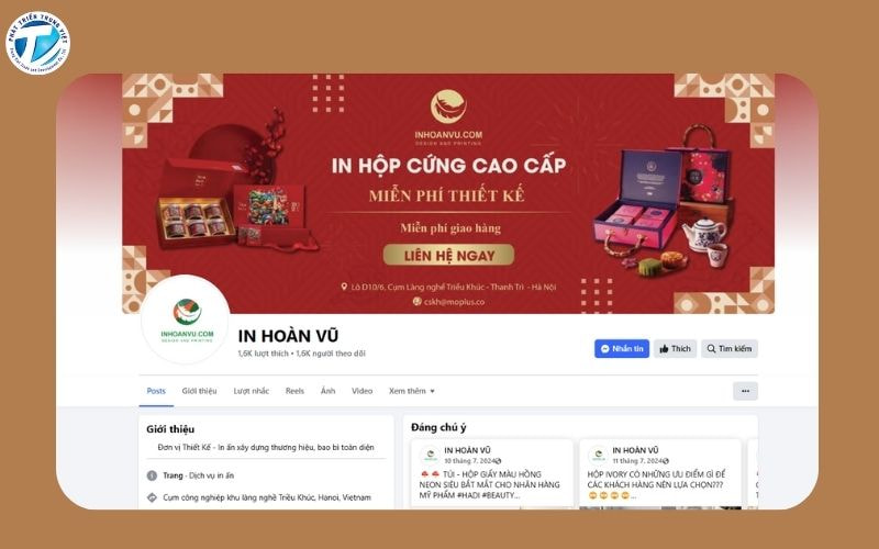In Hoàn Vũ - Địa chỉ in card visit Hà Nội nhanh
